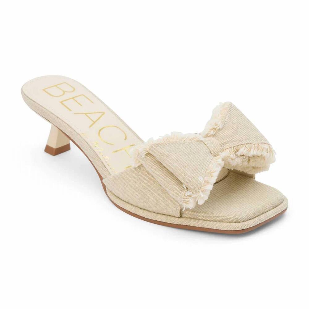 NEW MATISSE women's penelope open toe heels in natural